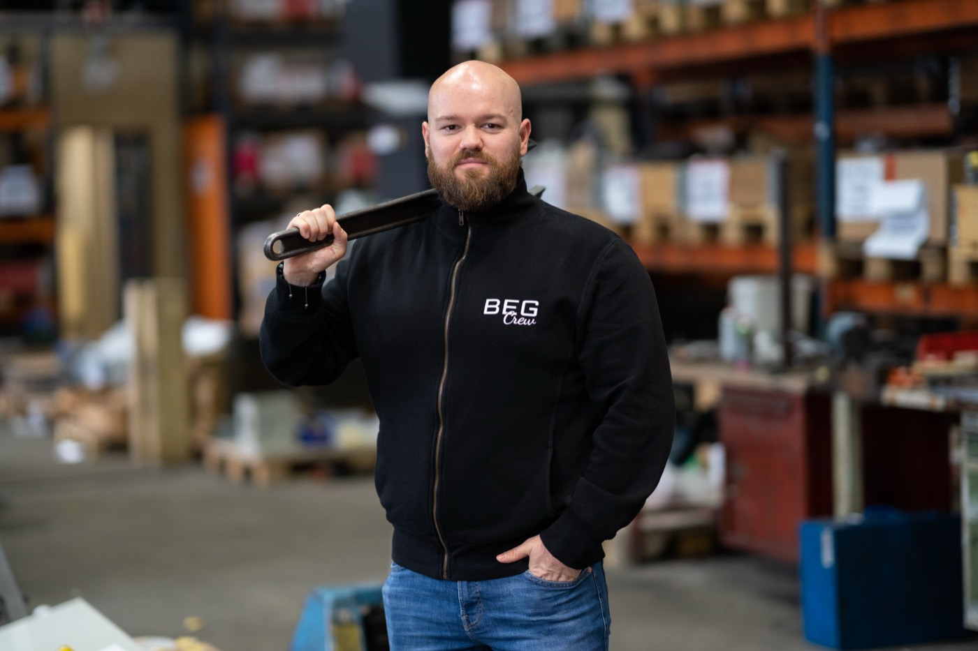 Mitarbeiter der BEG Solutions Gruppe im Einsatz